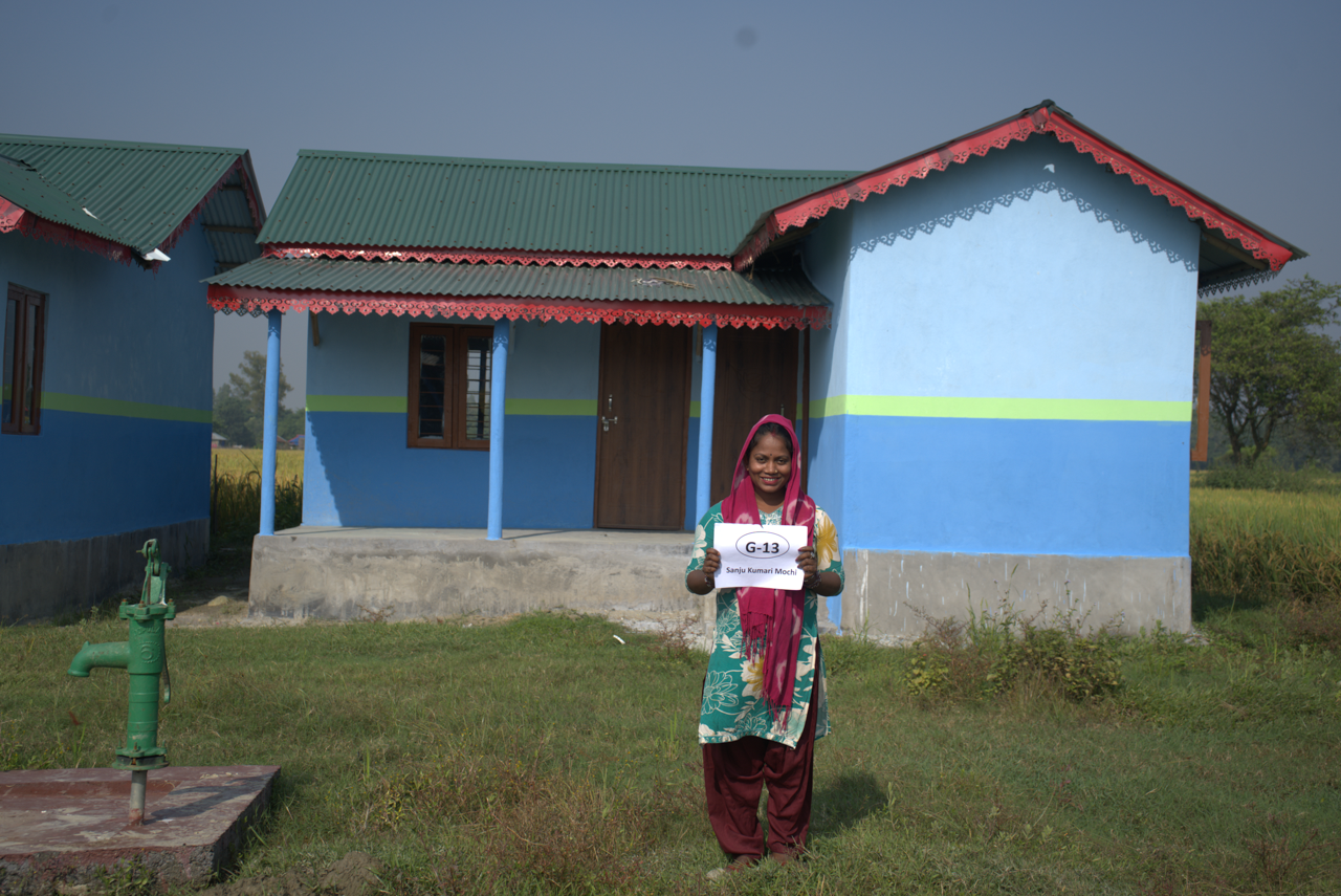 Low Cost Housing and Rehabilitation Project (LCHR) – Sunsari, Nepal ; Gadhi 9