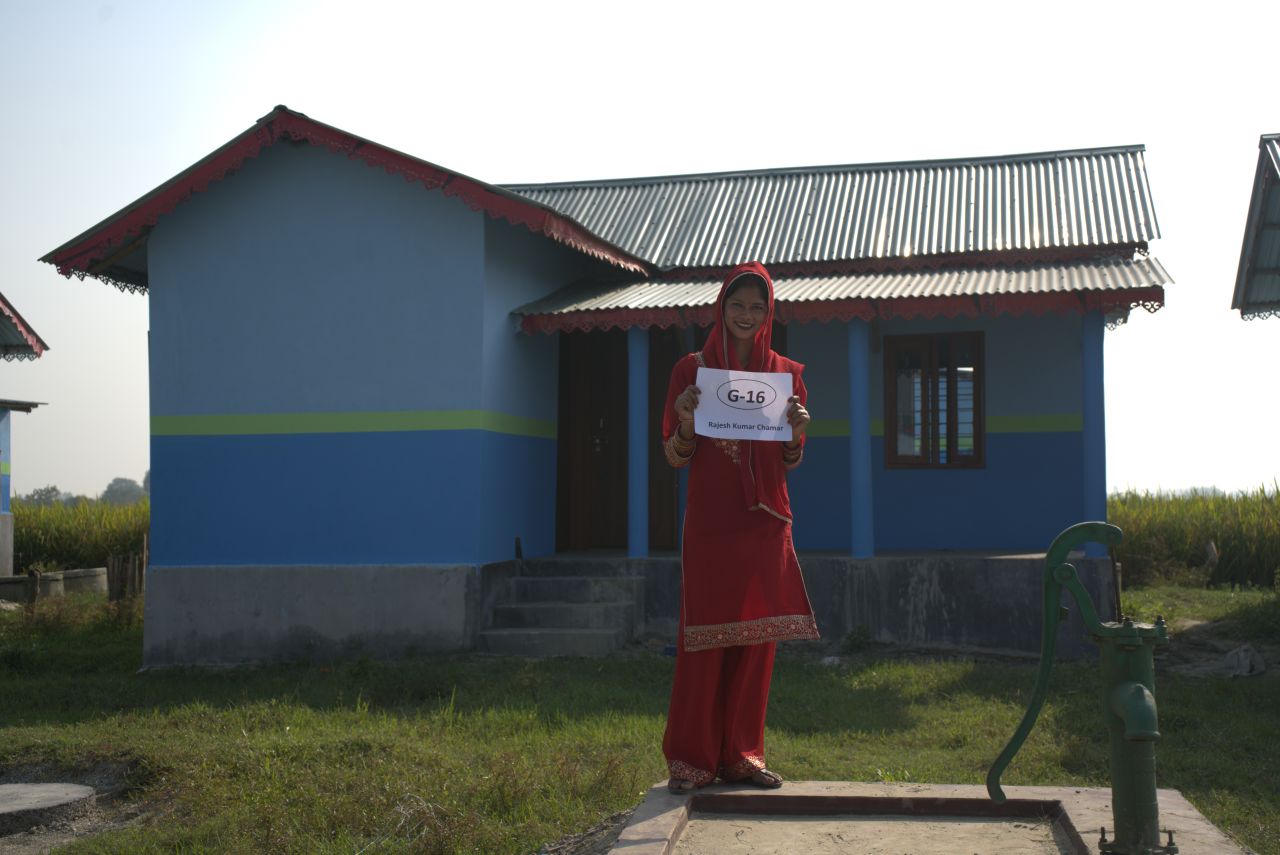 Completion and Handover of 100 Safe Houses
