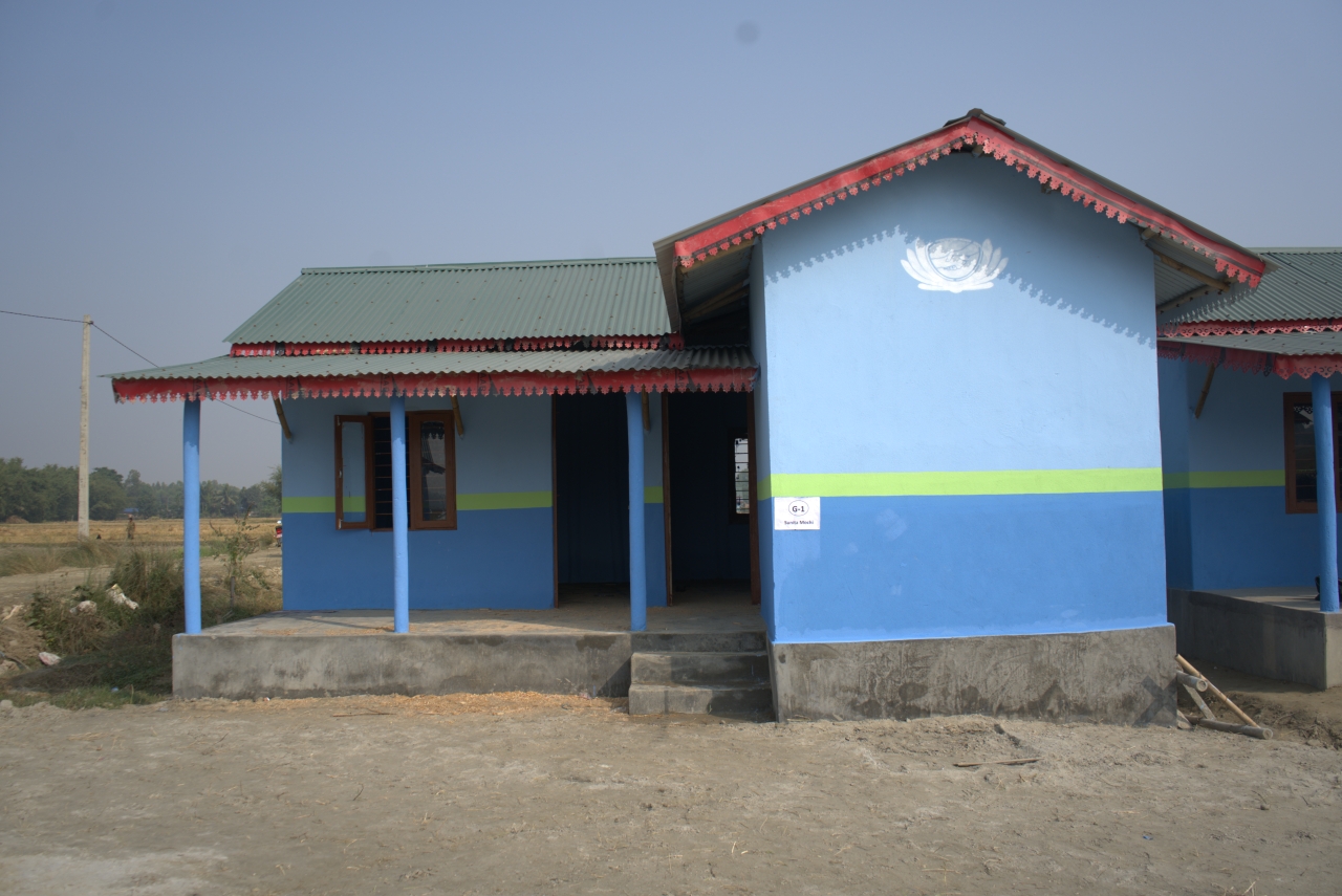 Completion and Handover of 100 Safe Houses 7