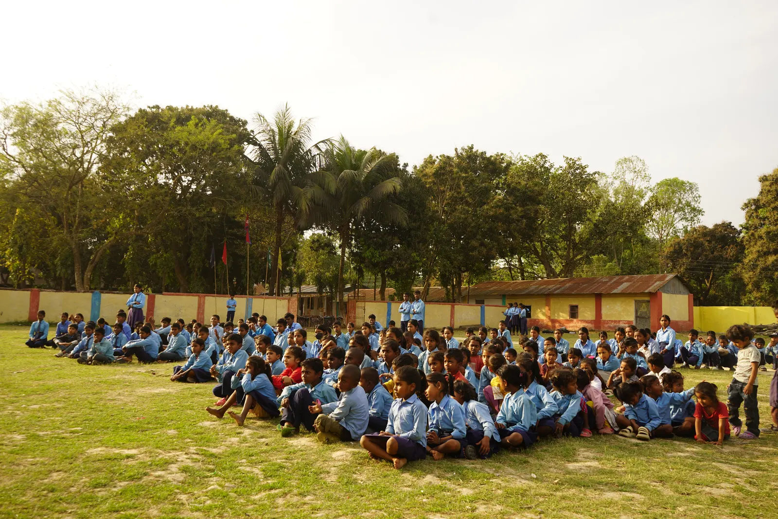 The Forum for Rural Women Ardency Development (FORWARD), in collaboration with the China Foundation and New Light Foundation, distributed school bags, stationery, colouring materials, and hygiene kits to students.  We believe this small contribution will encourage students to become more enthusiastic about their studies while also supporting their daily needs. 14