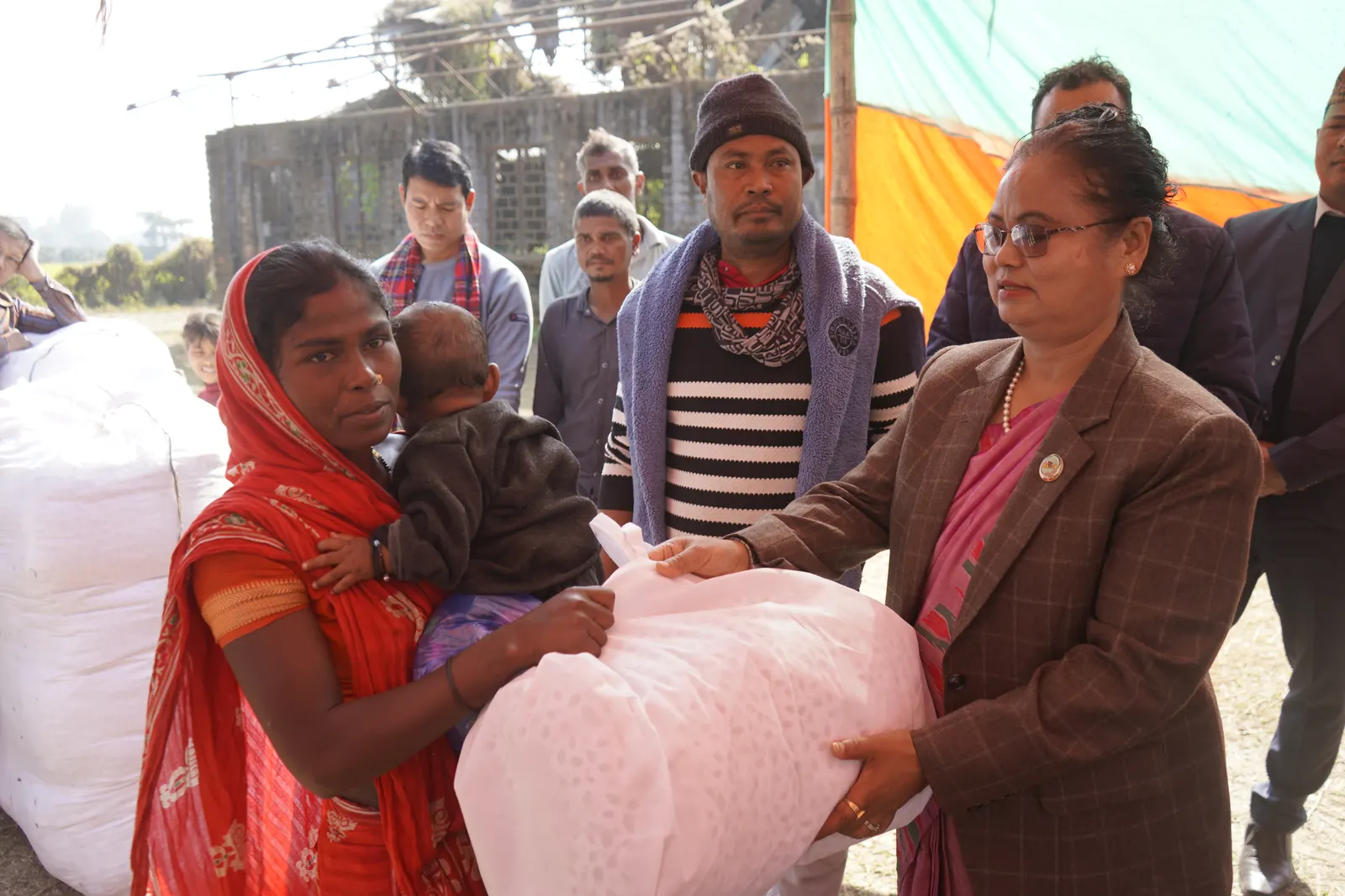 Warm Clothing Distribution Program by FORWARD with Support from MetLife 3