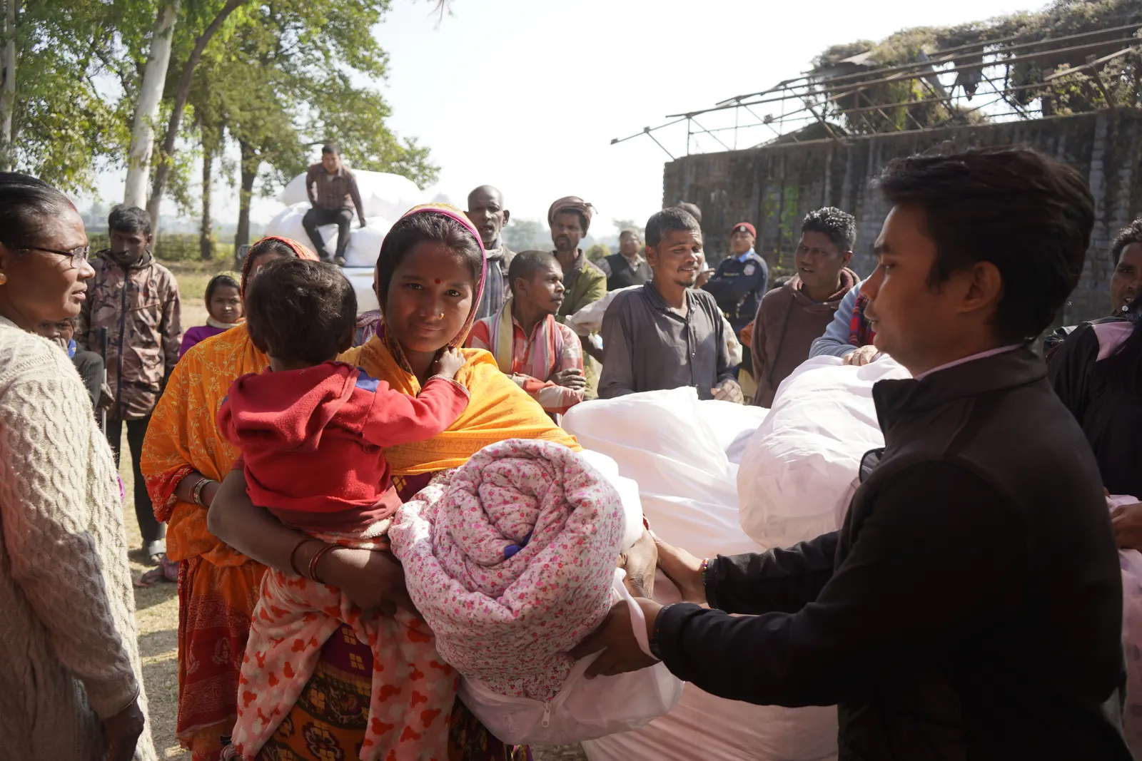Warm Clothing Distribution Program by FORWARD with Support from MetLife 4