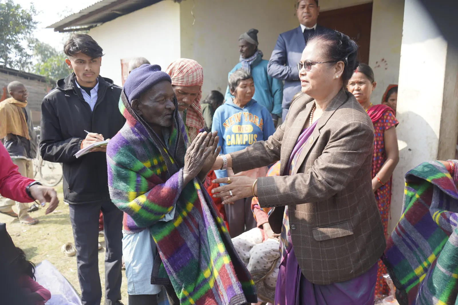 Warm Clothing Distribution Program by FORWARD with Support from MetLife 9