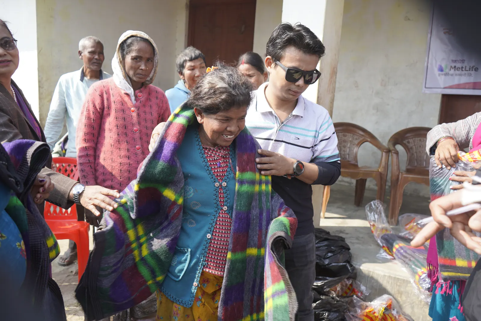Warm Clothing Distribution Program by FORWARD with Support from MetLife 10