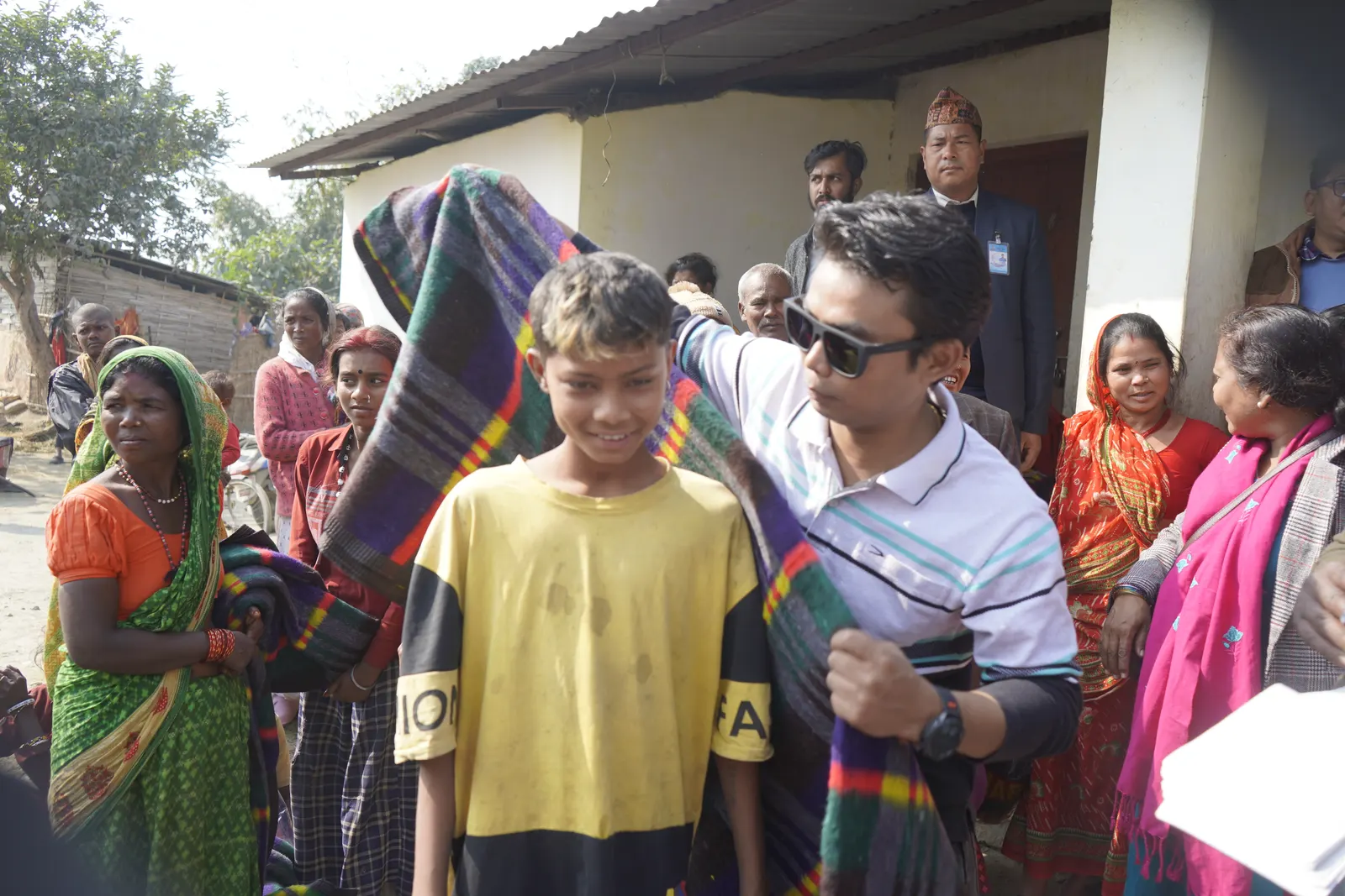 Warm Clothing Distribution Program by FORWARD with Support from MetLife 12
