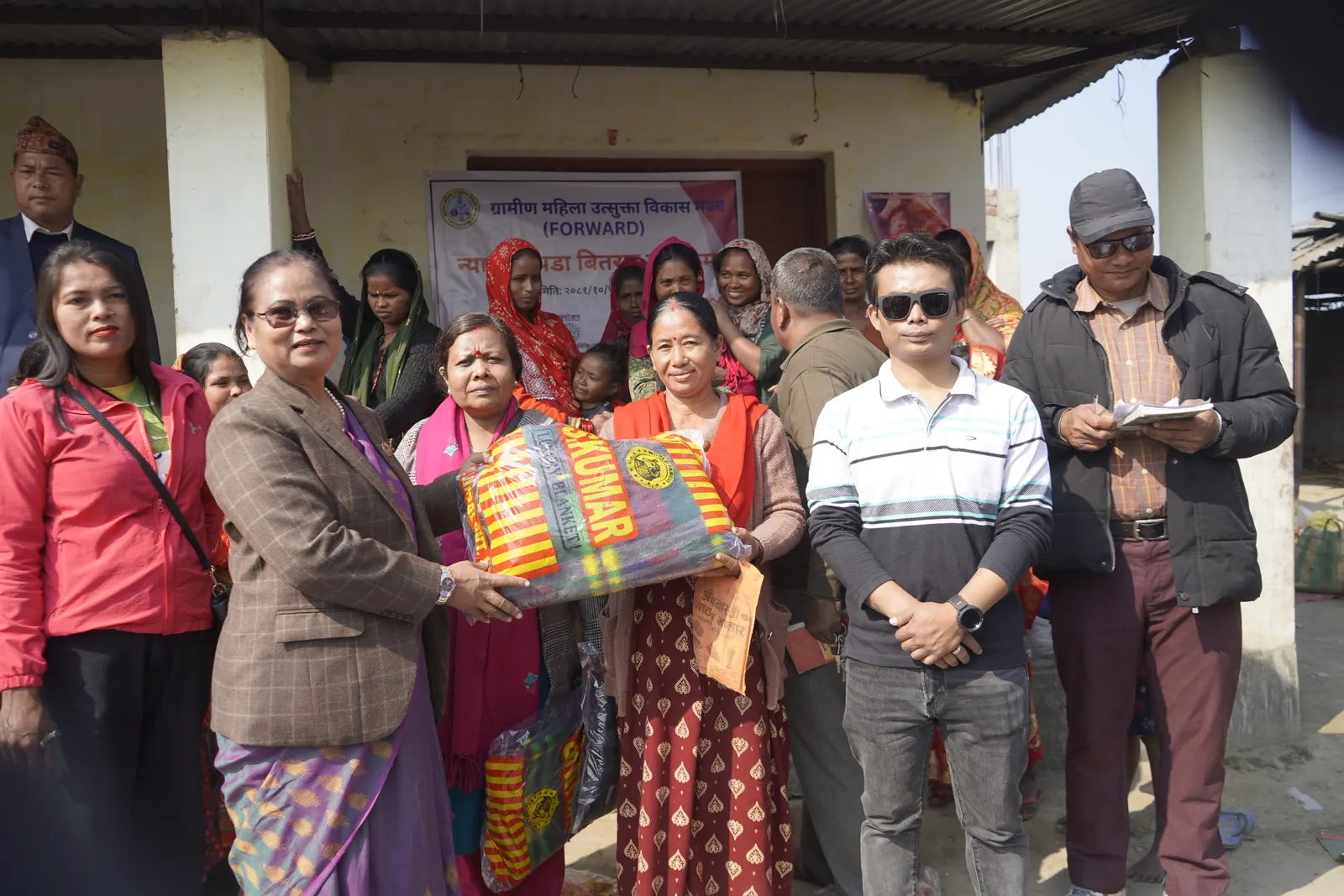Warm Clothing Distribution Program by FORWARD with Support from MetLife 13