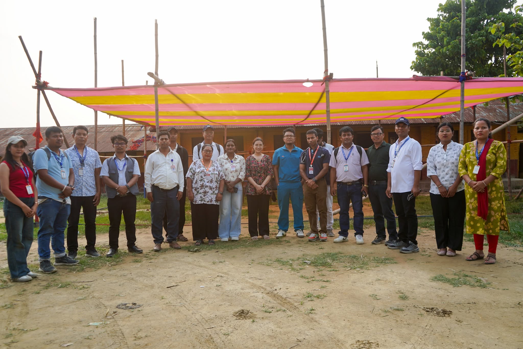 The free integrated mobile service camp held at Bhamari, Gadhi–2, witnessed remarkable participation from local residents.